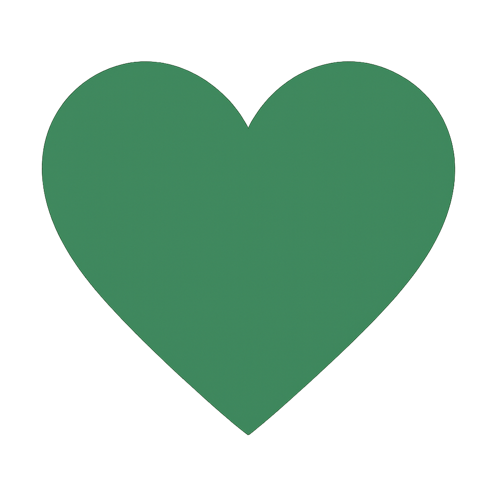 green heart